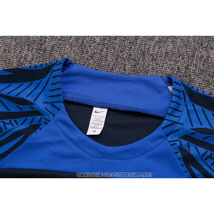 Chandal del Paises Bajos 22-23 Manga Corta Azul - Pantalon Corto
